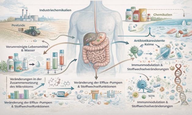 Chemikalien beeinflussen die Mikrobiota