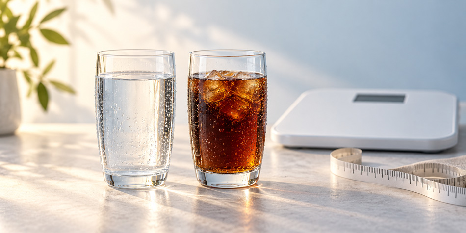 Süssstoffe und Gewichtsverlust