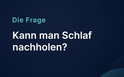 Kann man Schlaf nachholen?