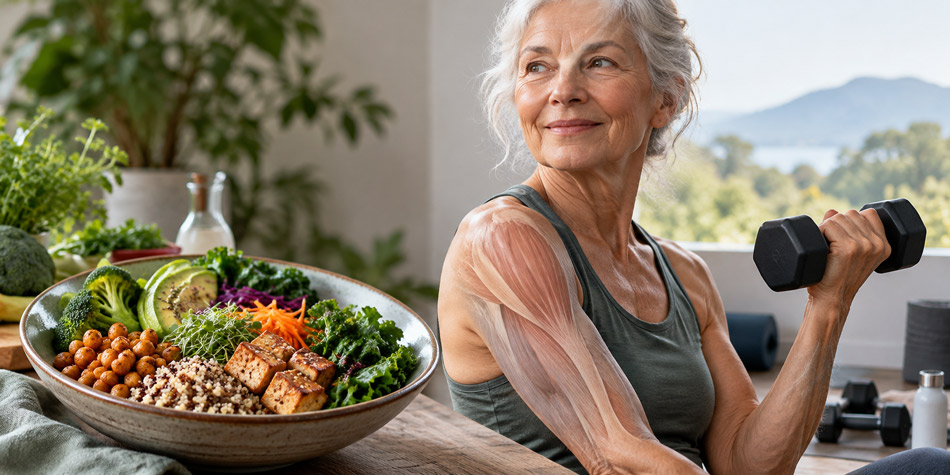Vegan im Alter – ein Risiko für Muskeln?